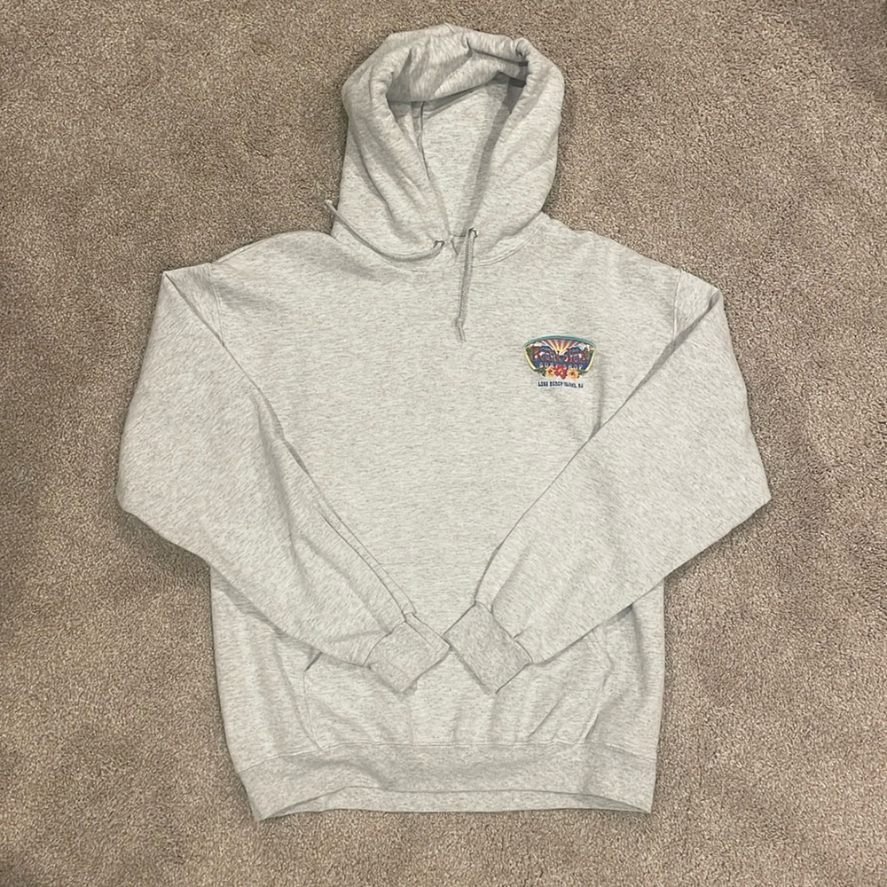 RON JON LBI HIBISCUS HOODIE (LARGE)